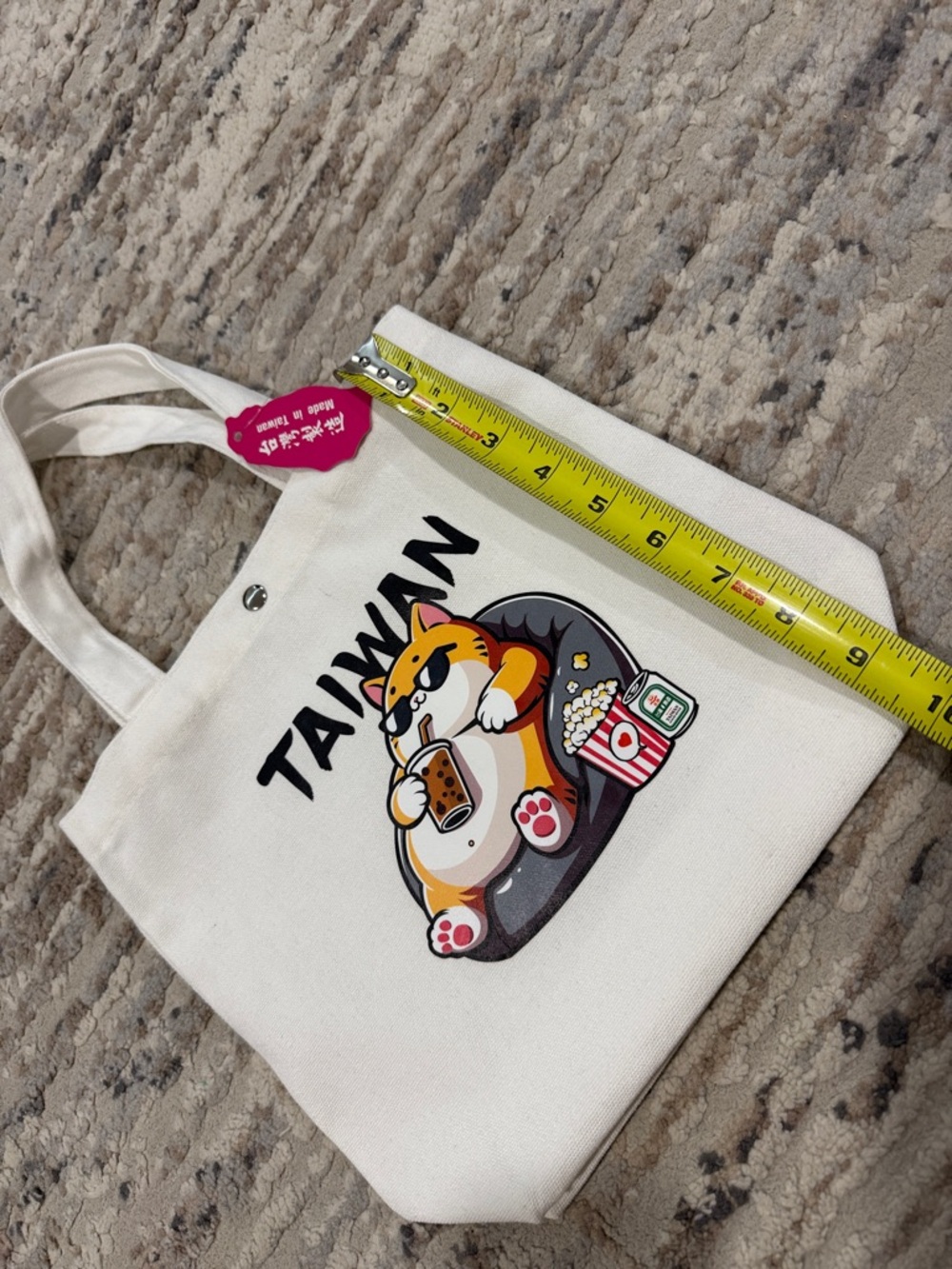 Taiwan Canvas mini Tote Bag - Picture 7 of 7